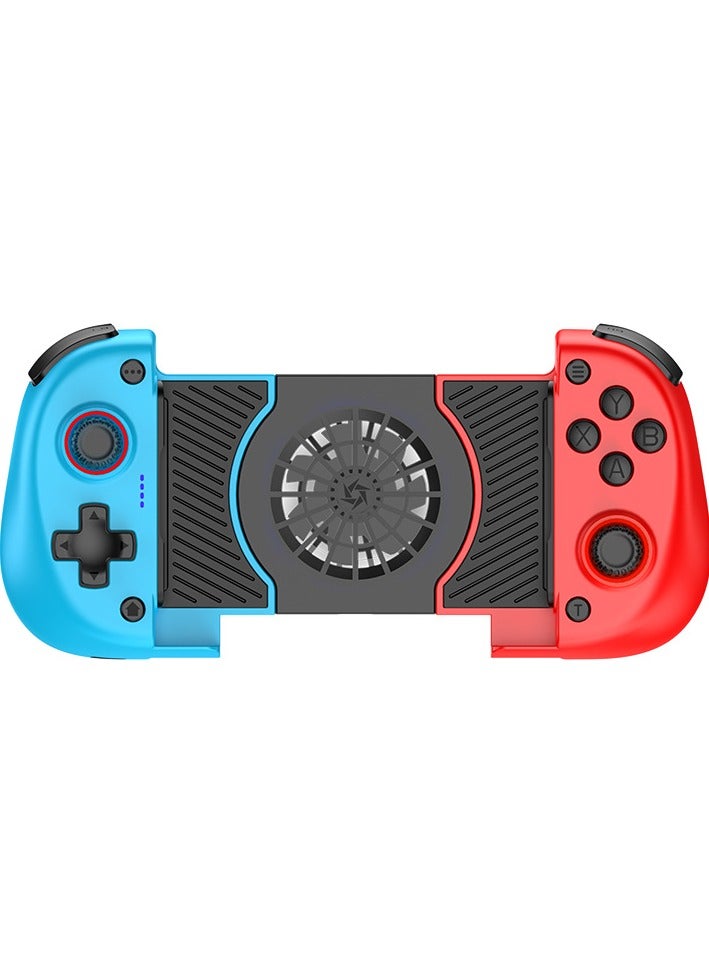 RALAN Classic Stretching Gamepad X3 Cooling Fan Gaming Controller Stretching:127~180mm/5-7.1inch for Nintendo Switch/Windows/Android V3 Direct Mode /iOS 13.4 or above Mac OS MFI Mode/Android Phone Tablet Standard HID Mode with Hall Joystick, Linear Hall Trigger, Dual Vibration Motor, 370mAh Lithium Battery Play 10 Hours - Image 1